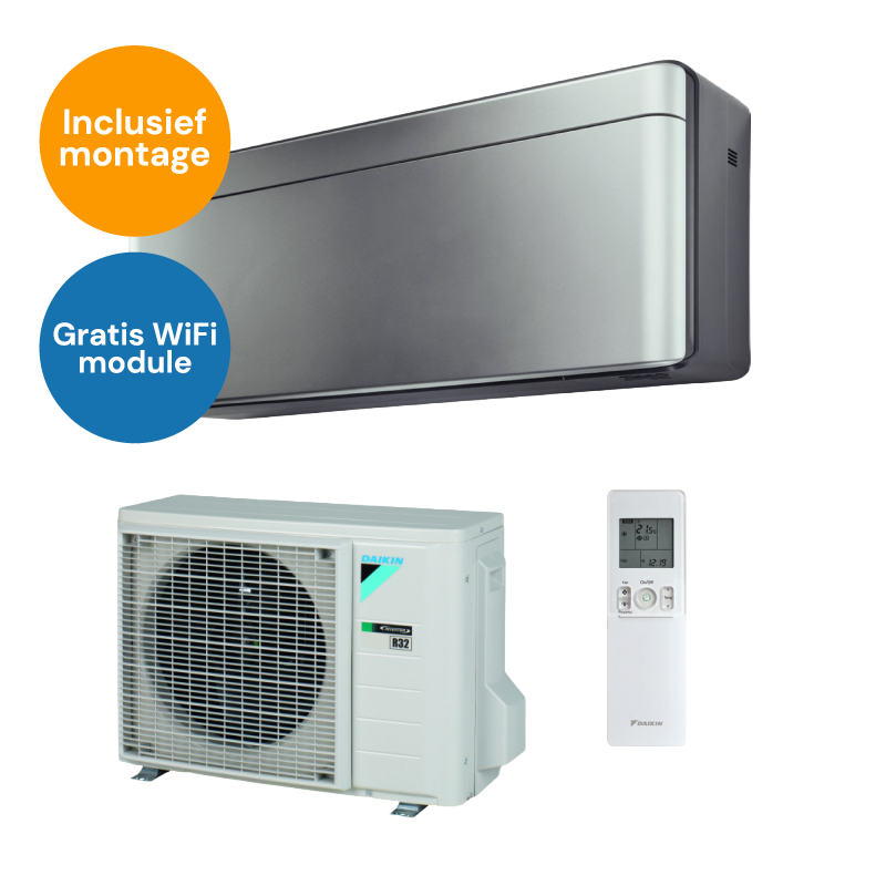 Daikin Stylish zilver