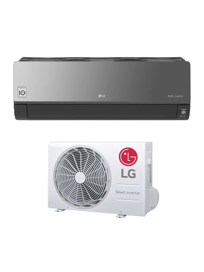 LG Artcool Black Mirror dual inverter