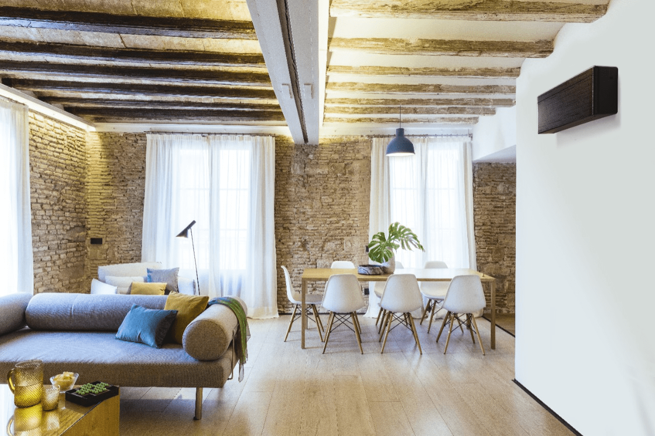 Daikin Stylish zwart hout