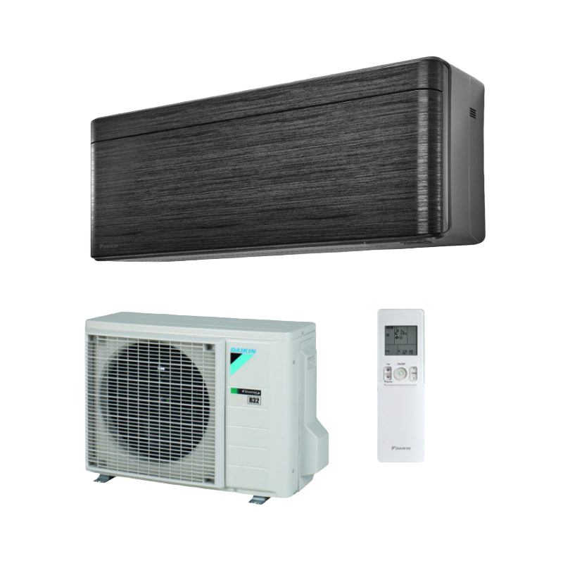 Daikin Stylish zwart hout