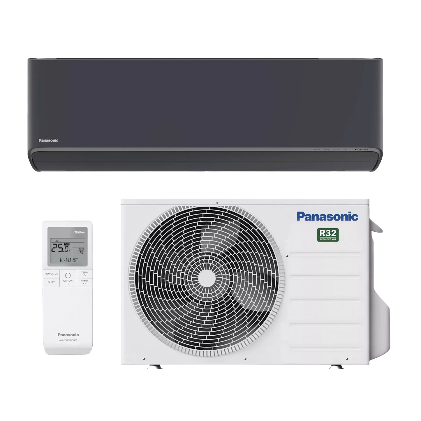 Panasonic Etherea mat zwart